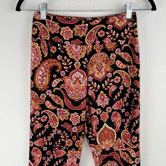 No Boundaries Multi Paisley Floral Flared T-Shirt Legging Pants Junior Small 3/5 - Picture 4 of 12